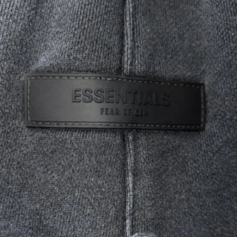 Fear of God Essentials Fleece Sweat Shorts Mens XS Washed Black Drawstring
